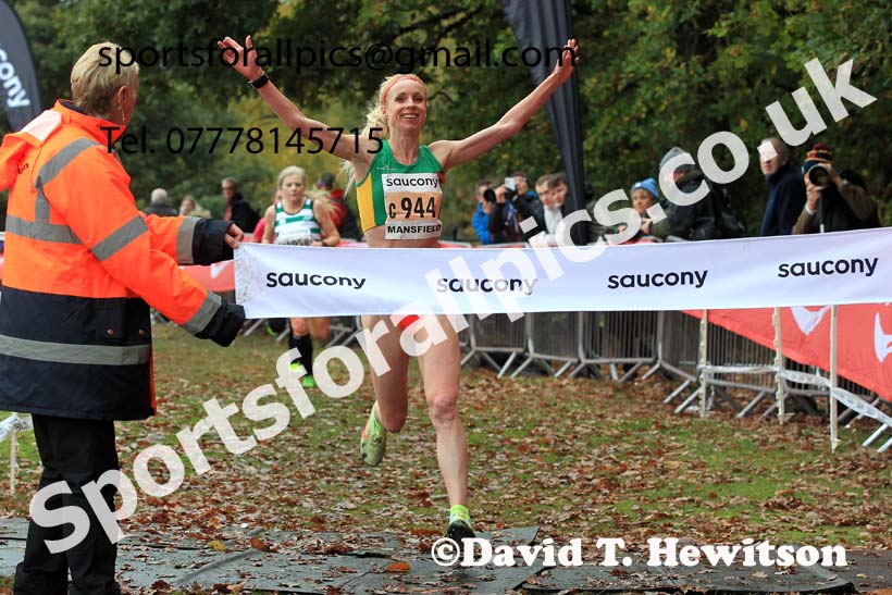 Senior Women, 2022 National Cross Country Relays, Berry Hill Park, Mansfield.  Photo: David T. Hewitson/Sports for All Pics